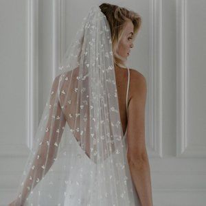 Made with Love (MWL) Rosey Wedding Veil